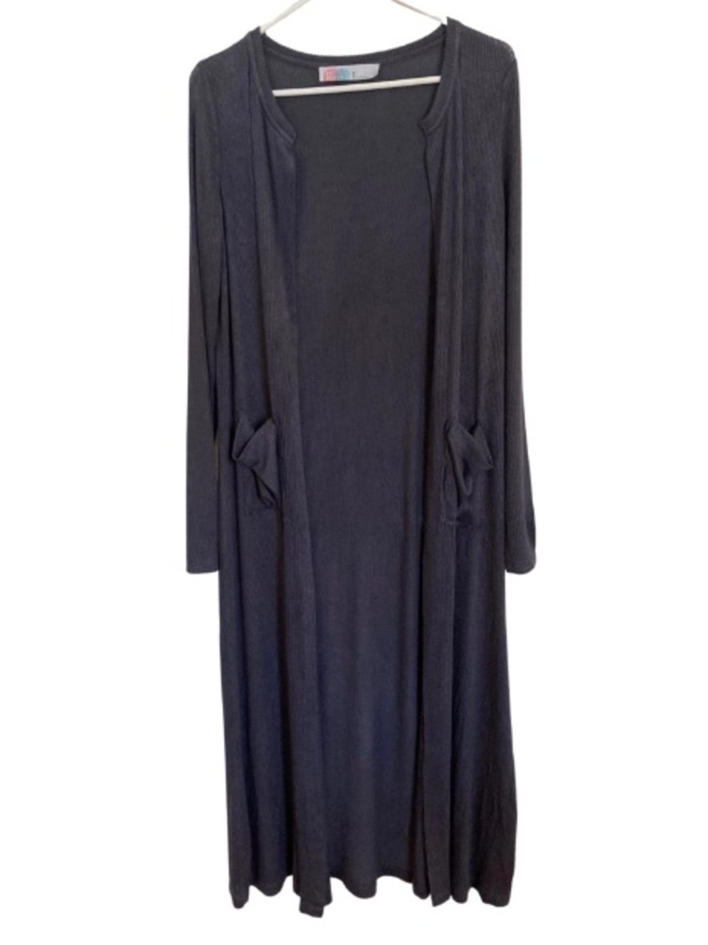 Free People grey knit duster